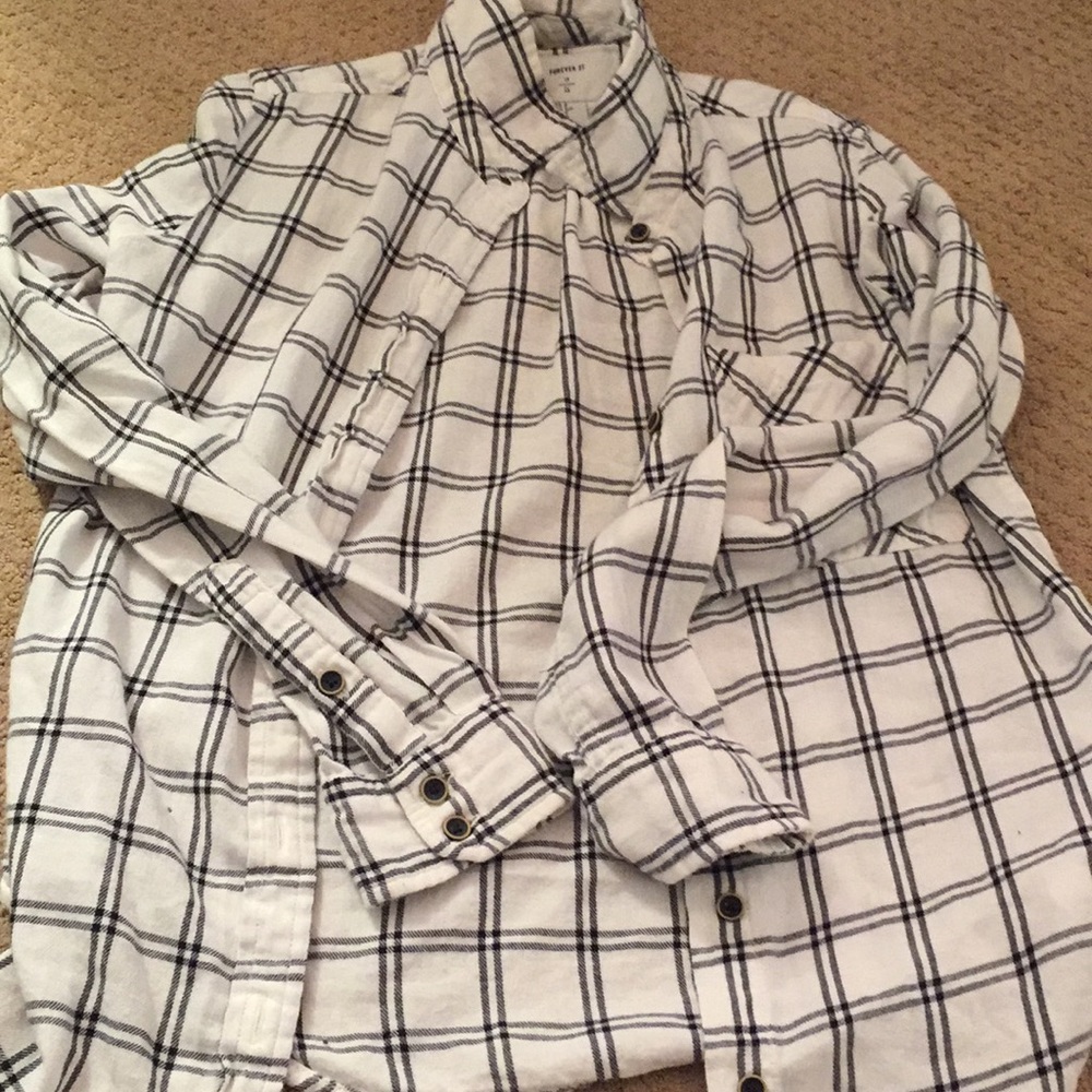 Flannel Top - Forever 21